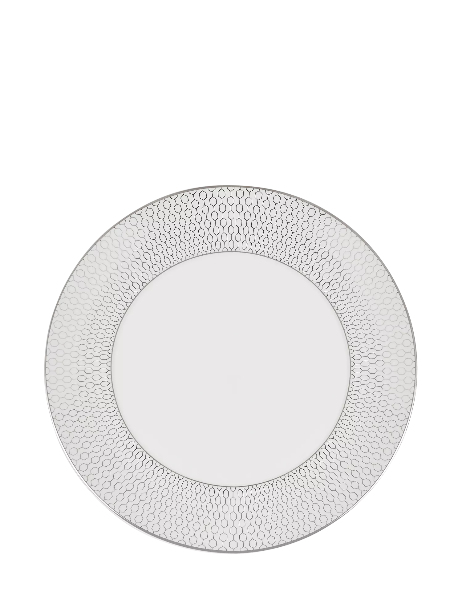 Wedgwood Gio Platinum fine bone china side plate 20.6cm - British product