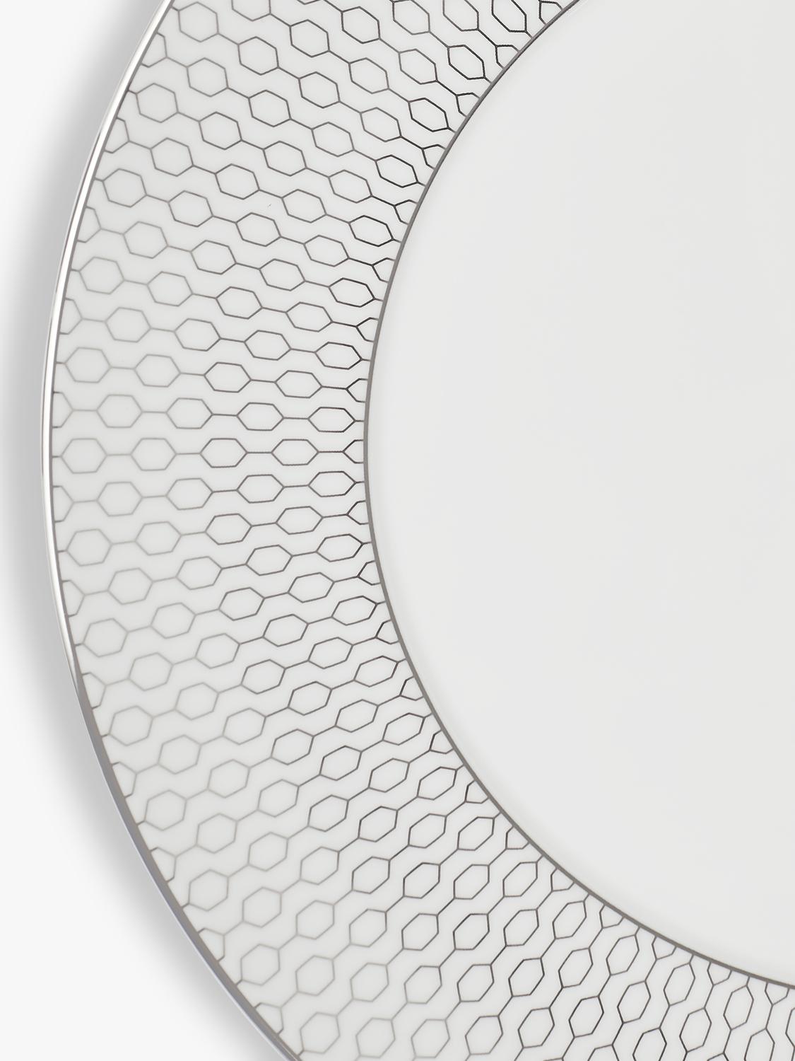 Wedgwood Gio Platinum fine bone china side plate 20.6cm - British product