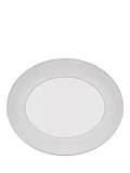 Wedgwood Gio Platinum fine bone china oval platter 33cm, UK version