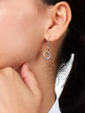 Kit Heath silver and gold drop earrings (British brand)