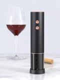 Bar Originale electric corkscrew with USB charging and foil cutter - British product