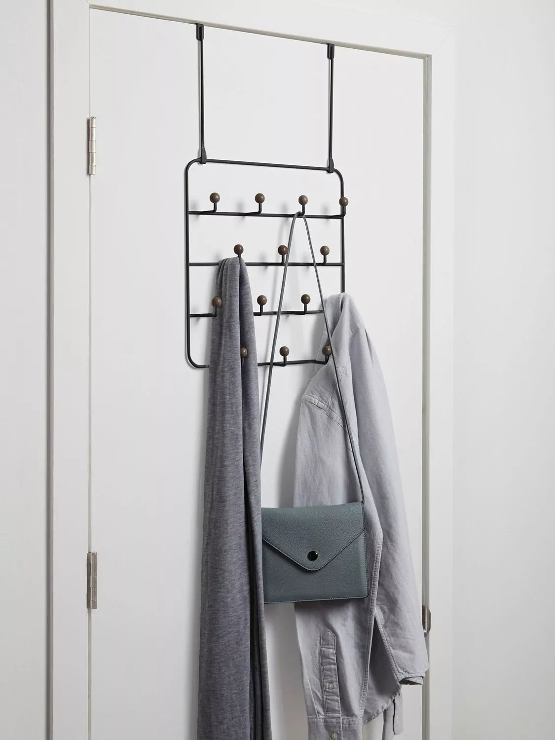 Umbra Estique over door multi organiser 14 hooks - British product