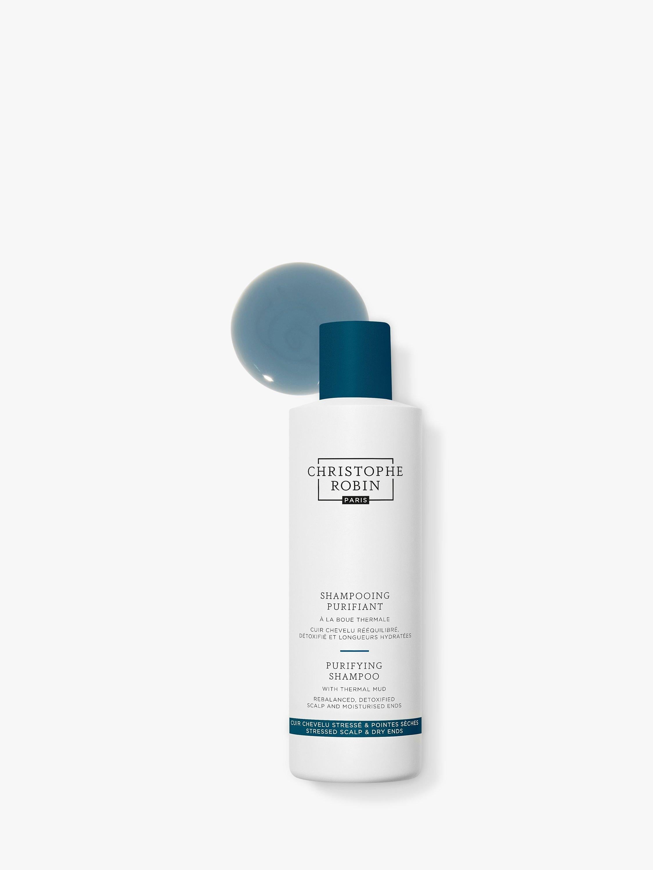 Christophe Robin Purifying Shampoo with Thermal Mud 250ml - British product