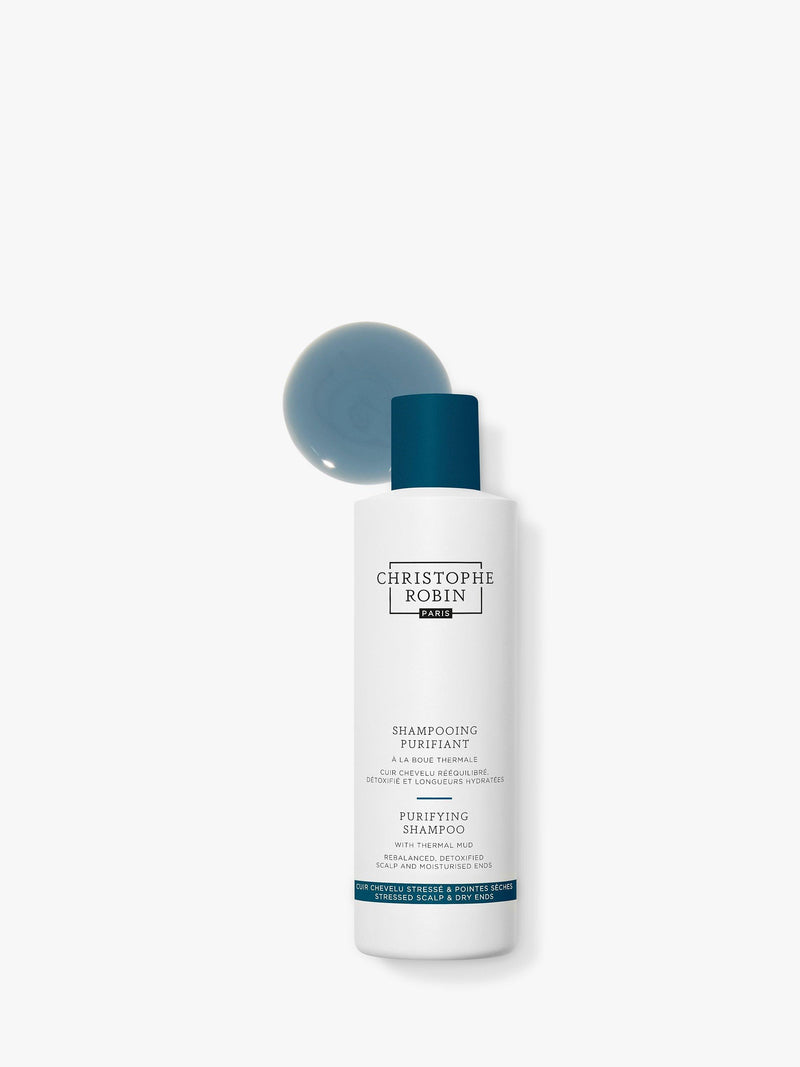 Christophe Robin Purifying Shampoo with Thermal Mud 250ml - British product