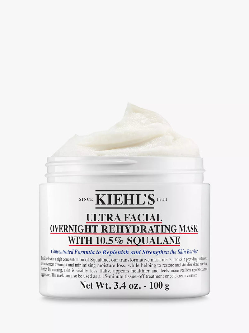 Kiehl's overnight rehydrating mask 100g (British brand)