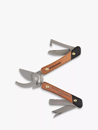 John Lewis Gentlemen's Hardware 6-in-1 Gardening Tool Wooden Handle Multi-Purpose- Buy online at McGrocer