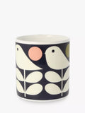 Orla Kiely Early Bird bone china mug 350ml - British product