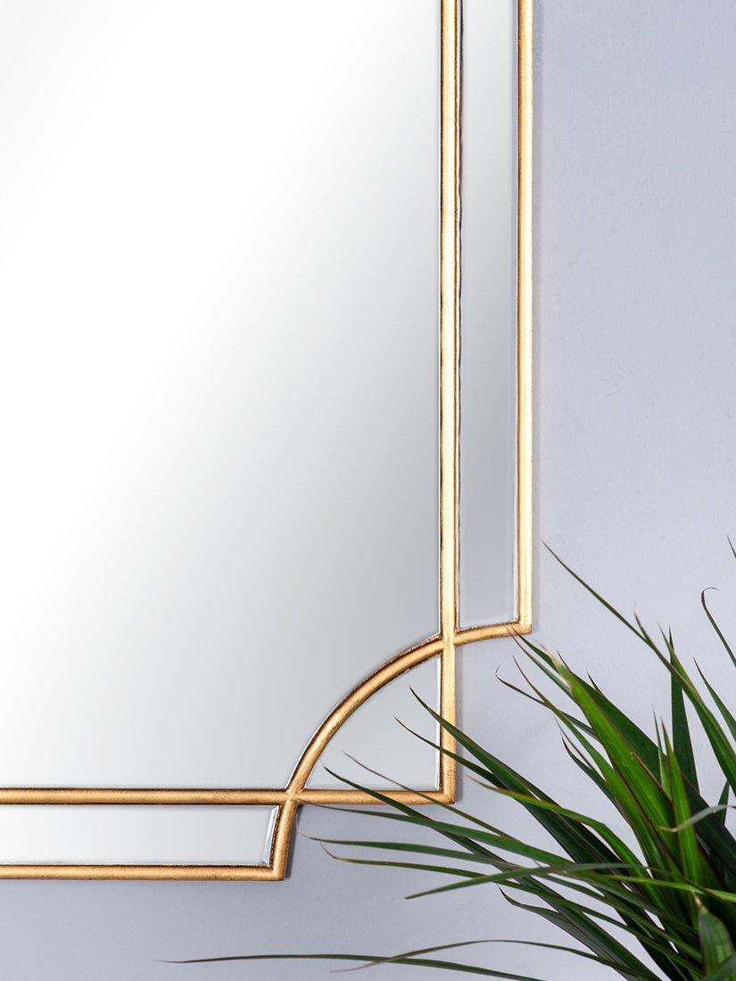 Där Guapo rectangular wall mirror 90x60cm gold, UK version
