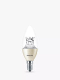 Philips LED candle bulb 40W E14 dimmable 11.9x4cm - British product
