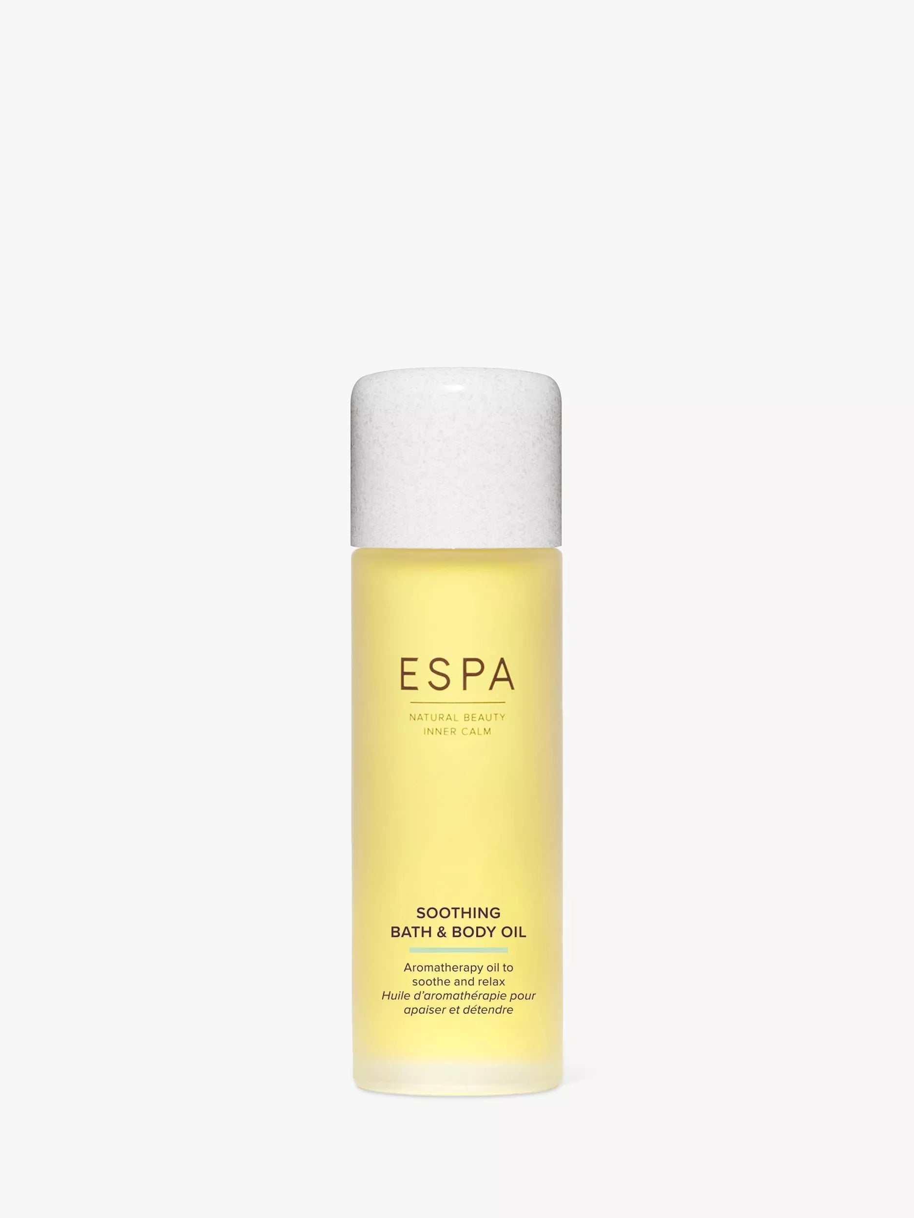 ESPA soothing bath and body oil 100ml - British product