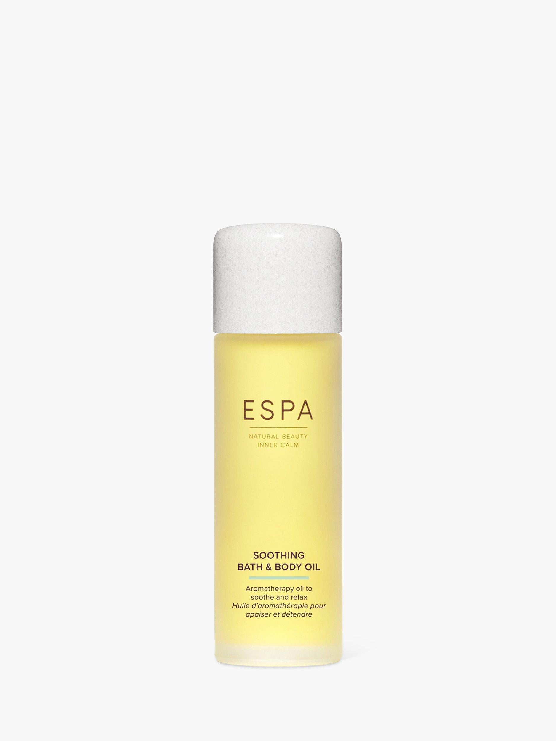 ESPA soothing bath and body oil 100ml - British product