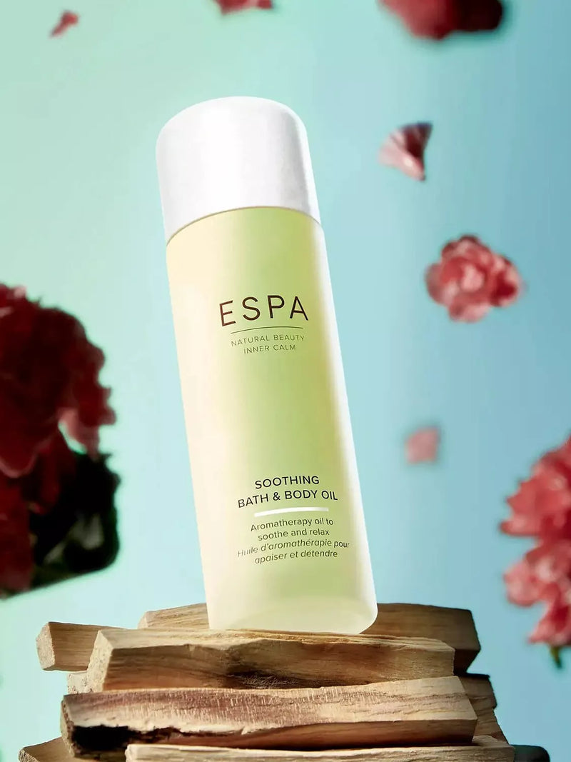 ESPA soothing bath and body oil 100ml - British product