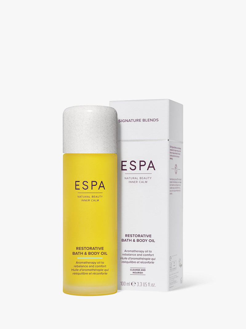 ESPA Restorative bath and body oil 100ml - British product