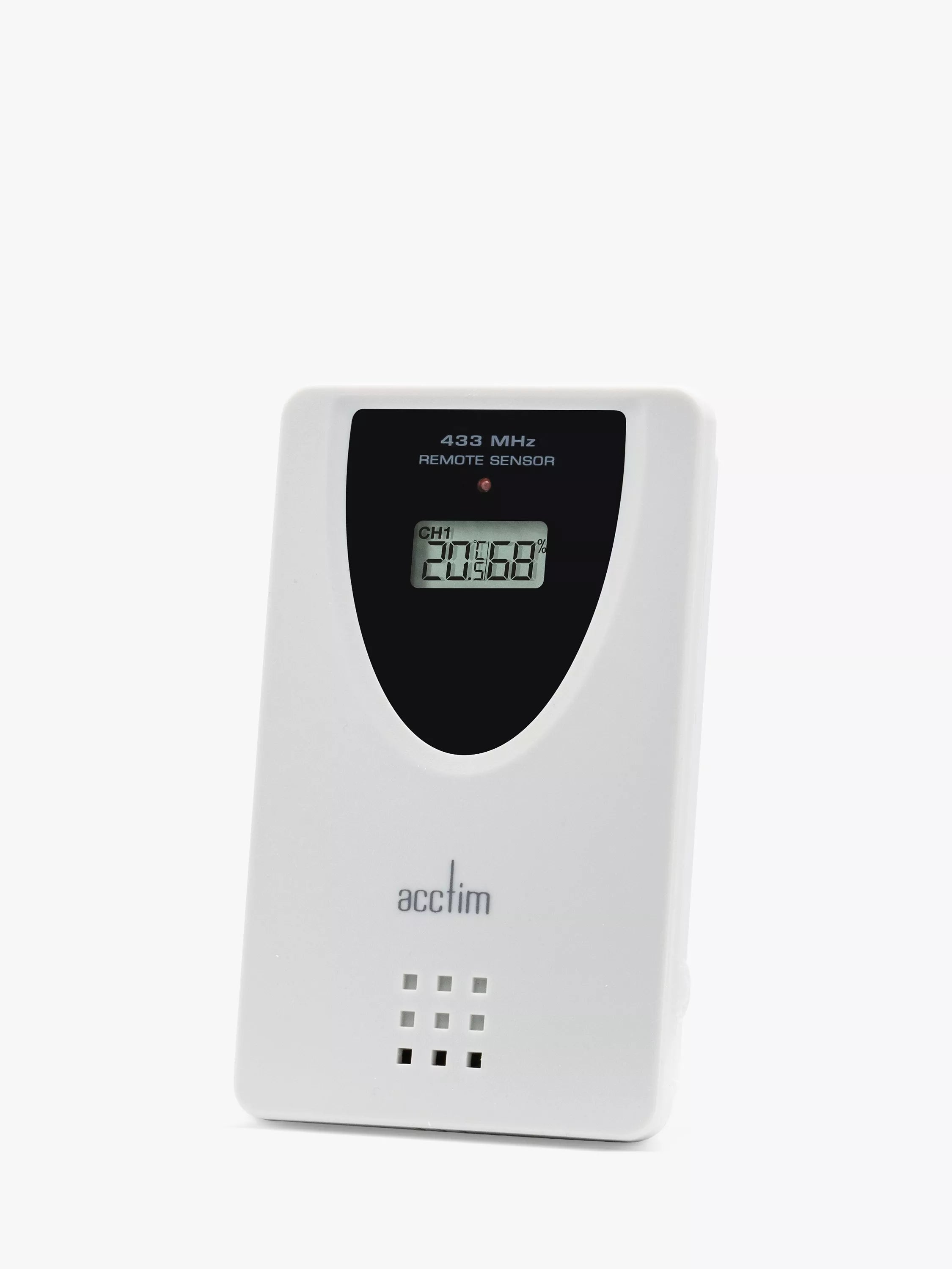 Acctim Ermir LCD digital weather station clock grey (British brand)