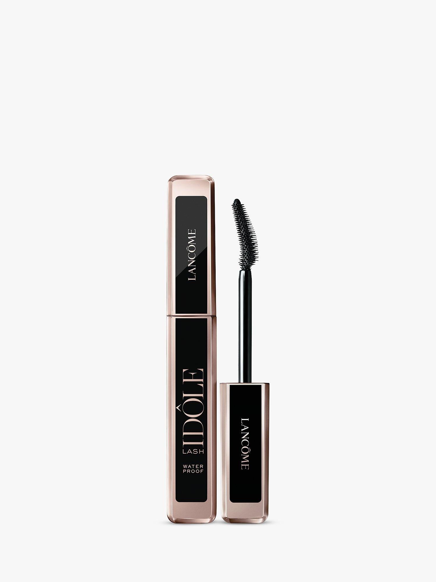 Lancôme volumising waterproof mascara in glossy black, UK version