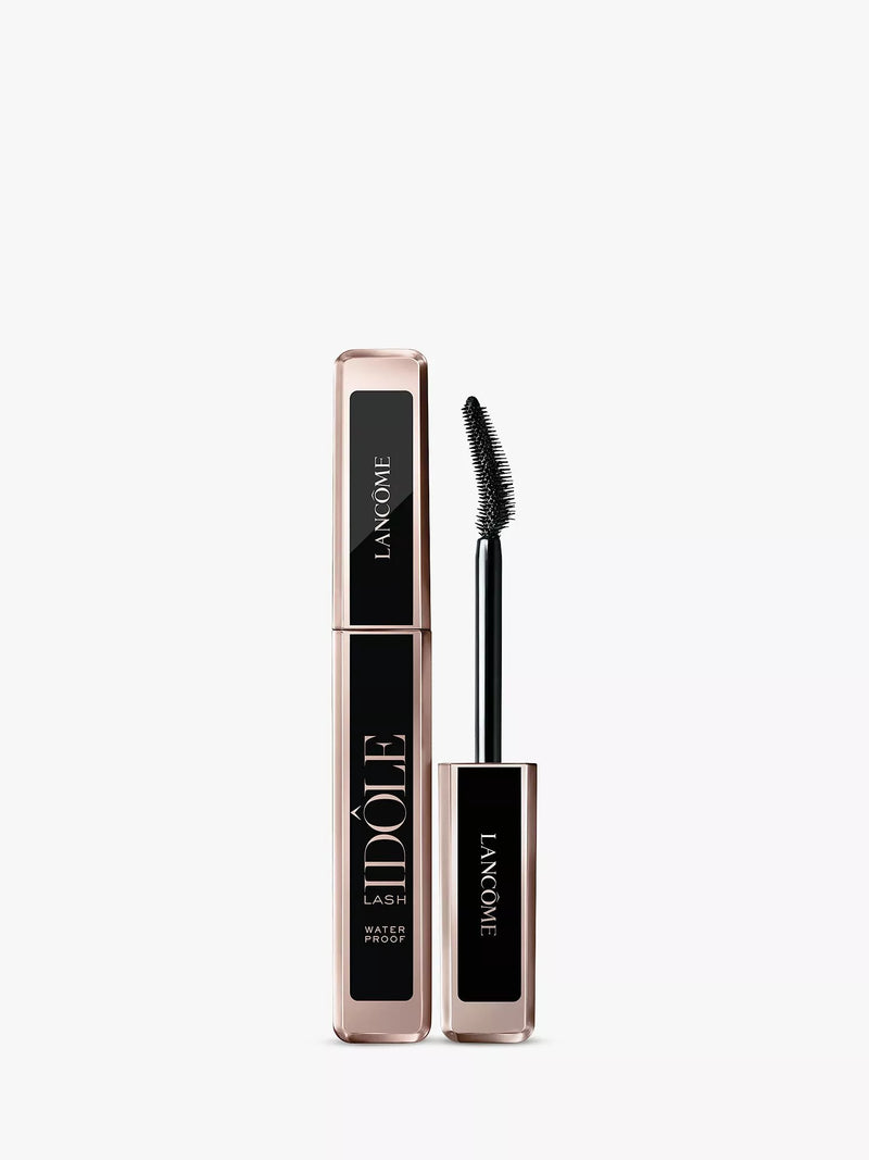 Lancôme volumising waterproof mascara in glossy black, UK version