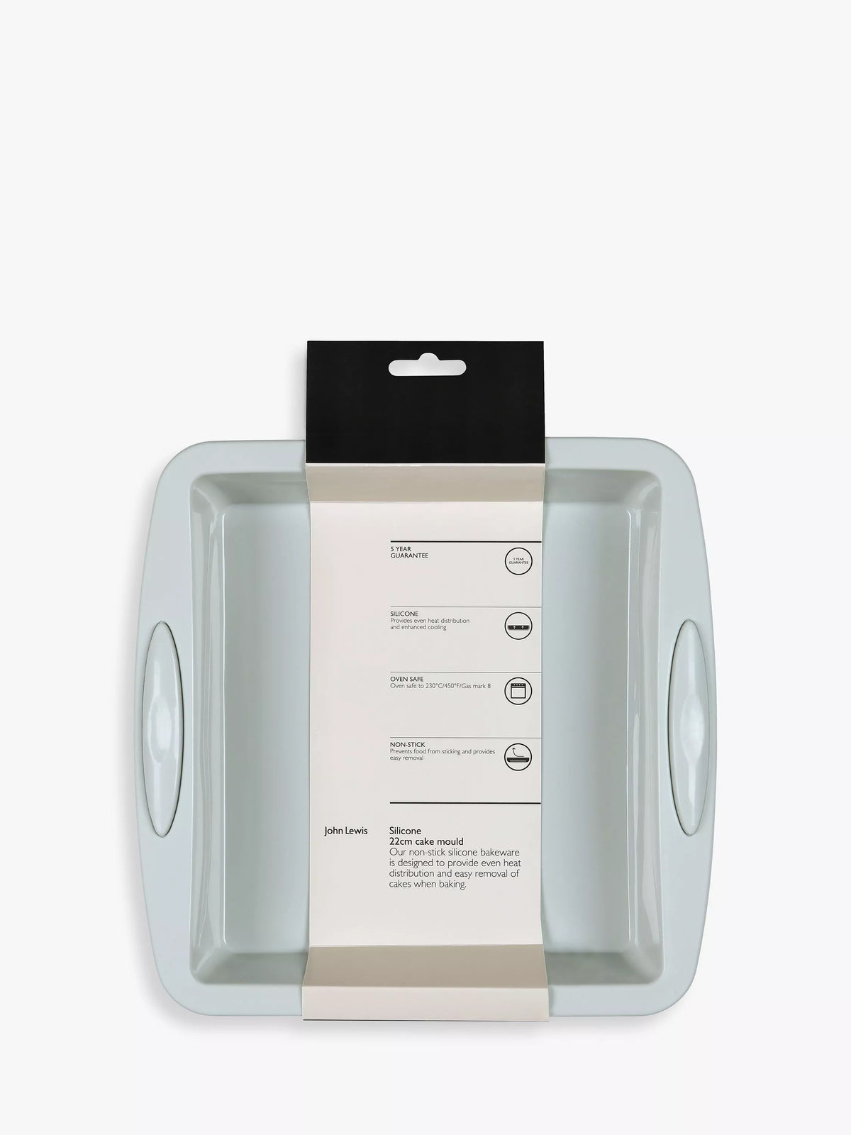 John Lewis silicone non-stick cake mould 22cm - British product