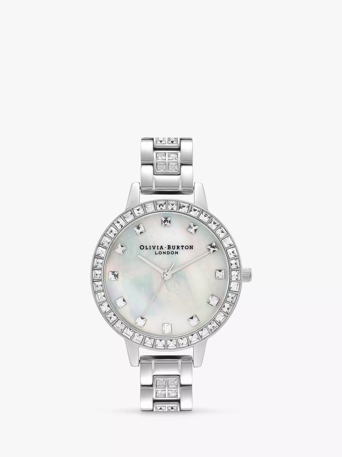 Olivia Burton Treasure crystal bracelet watch (British brand)