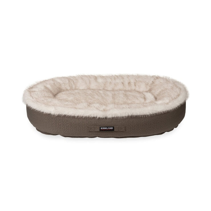 Kirkland Signature Oval Cuddler Pet Bed 46x32 inches - British product