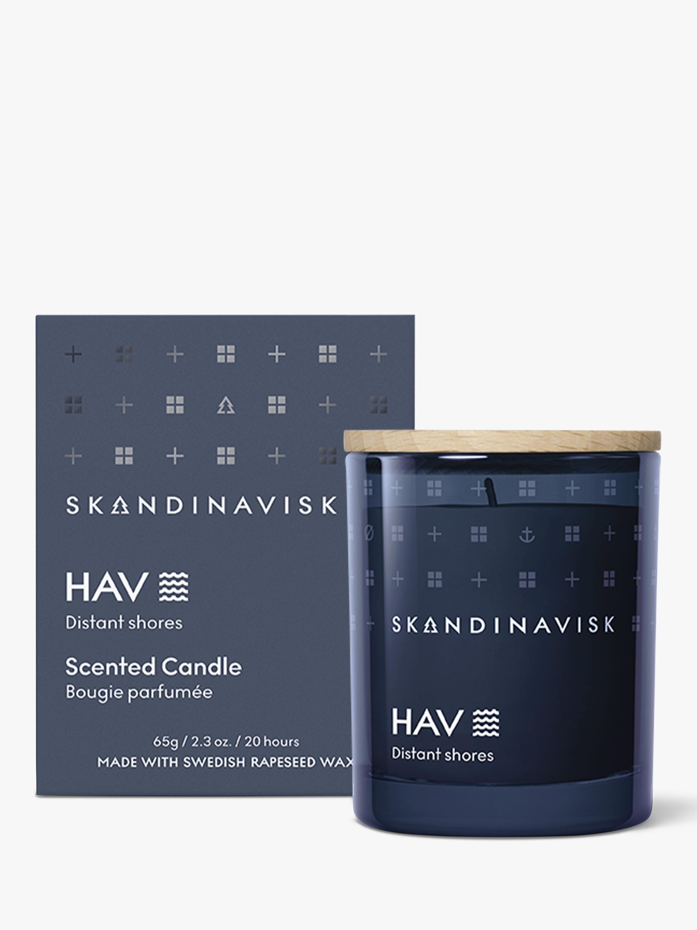 SKANDINAVISK Hav scented candle 65g (British brand)