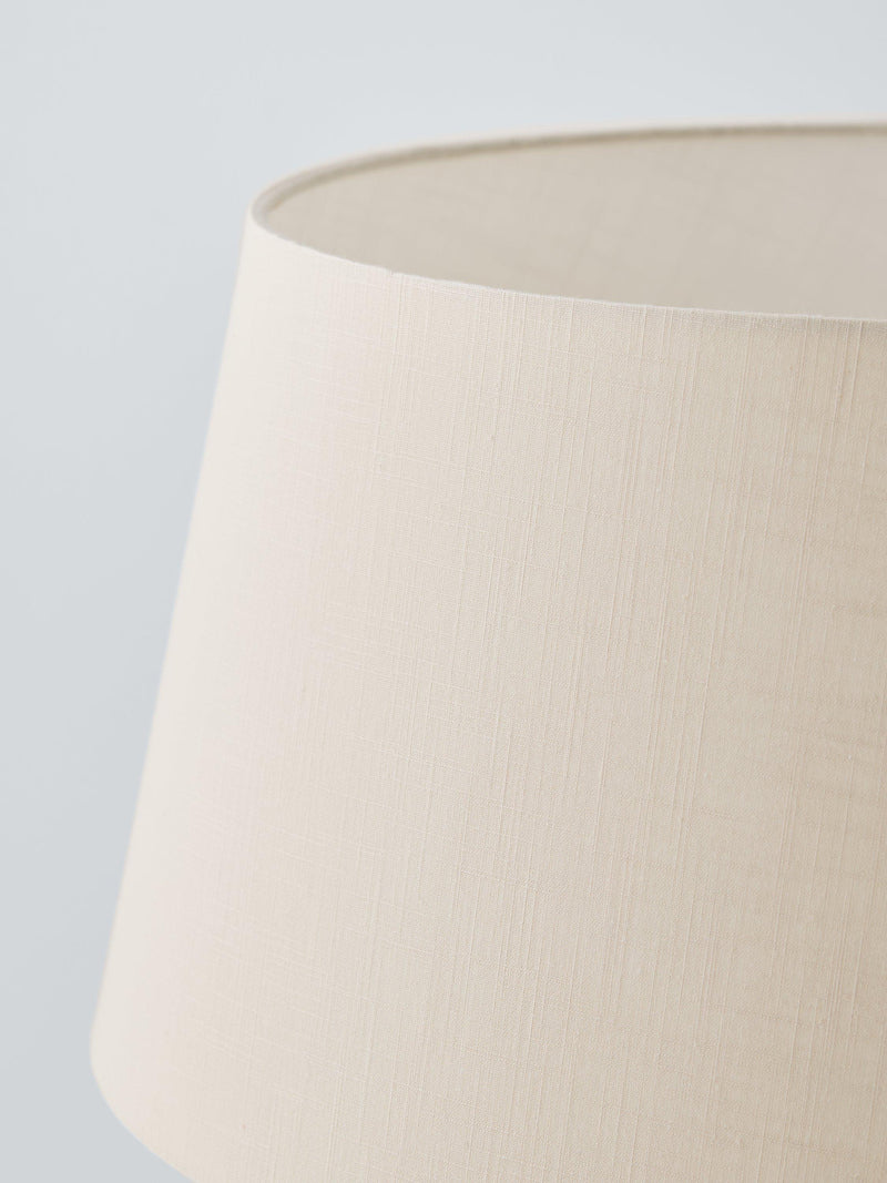 John Lewis Country Rib ceramic table lamp H54cm, UK version