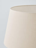 John Lewis Country Rib ceramic table lamp H54cm, UK version