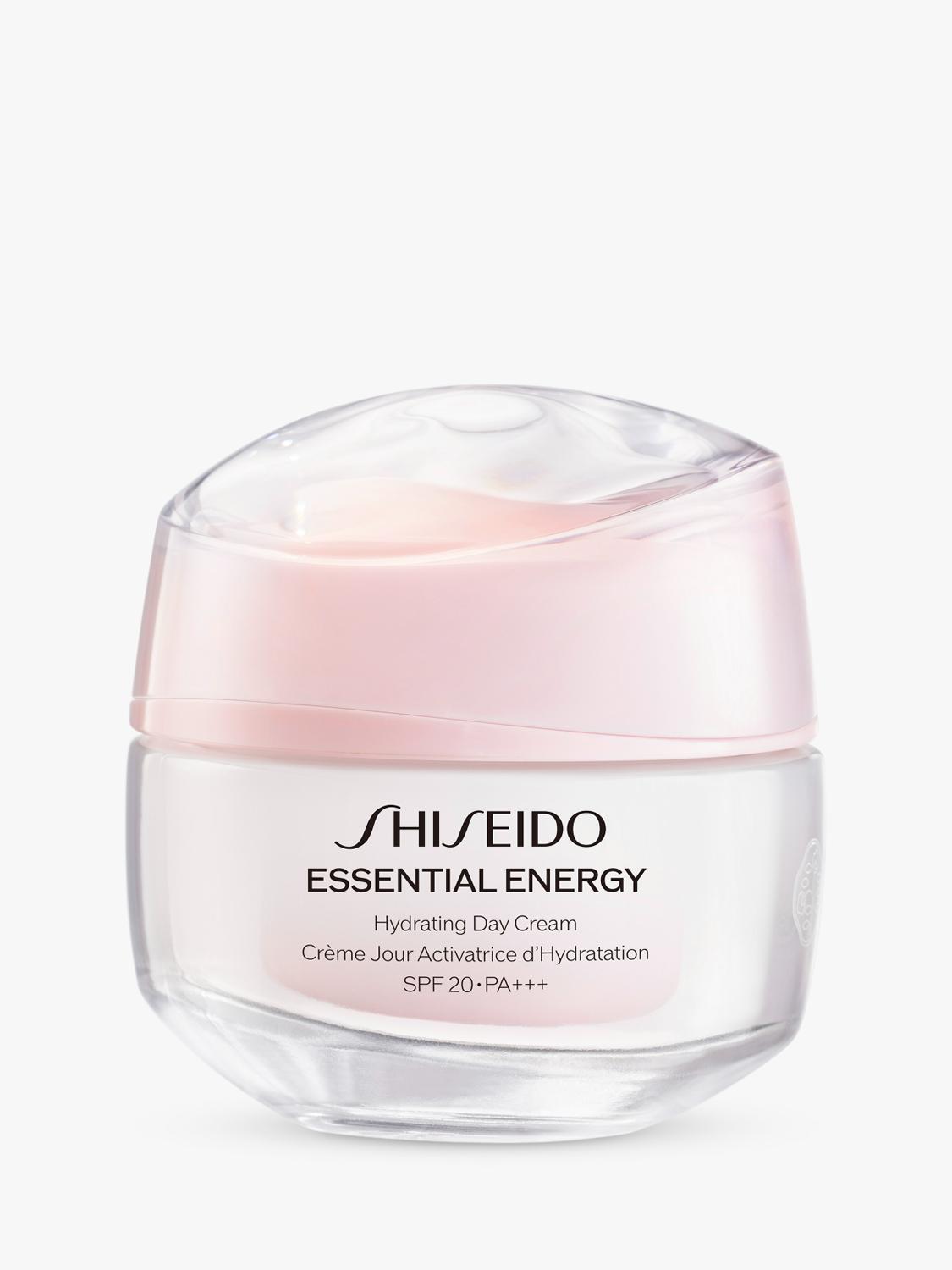Shiseido hydrating day cream with SPF 20, 50ml (British brand)