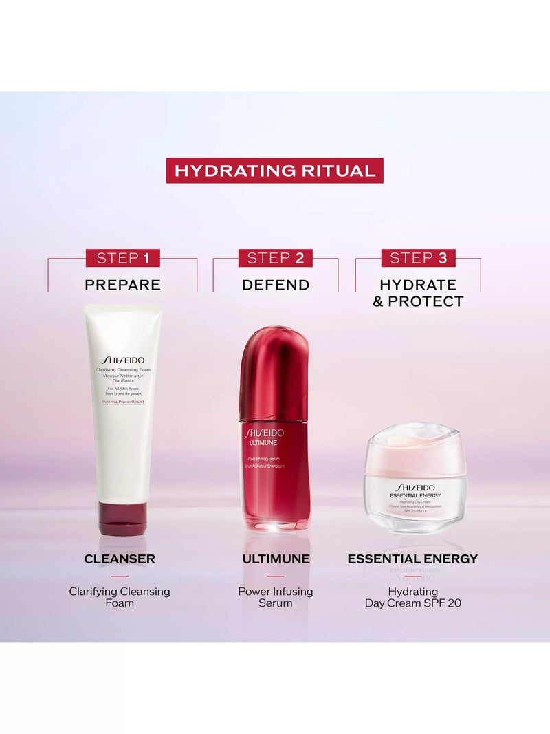 Shiseido hydrating day cream with SPF 20, 50ml (British brand)