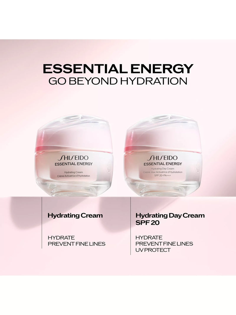 Shiseido hydrating day cream with SPF 20, 50ml (British brand)