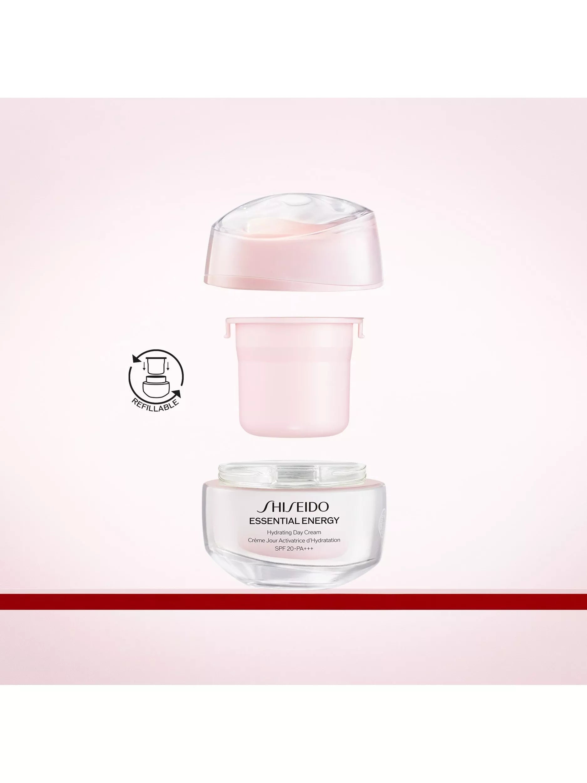 Shiseido day cream SPF 20 refill 50ml, UK version