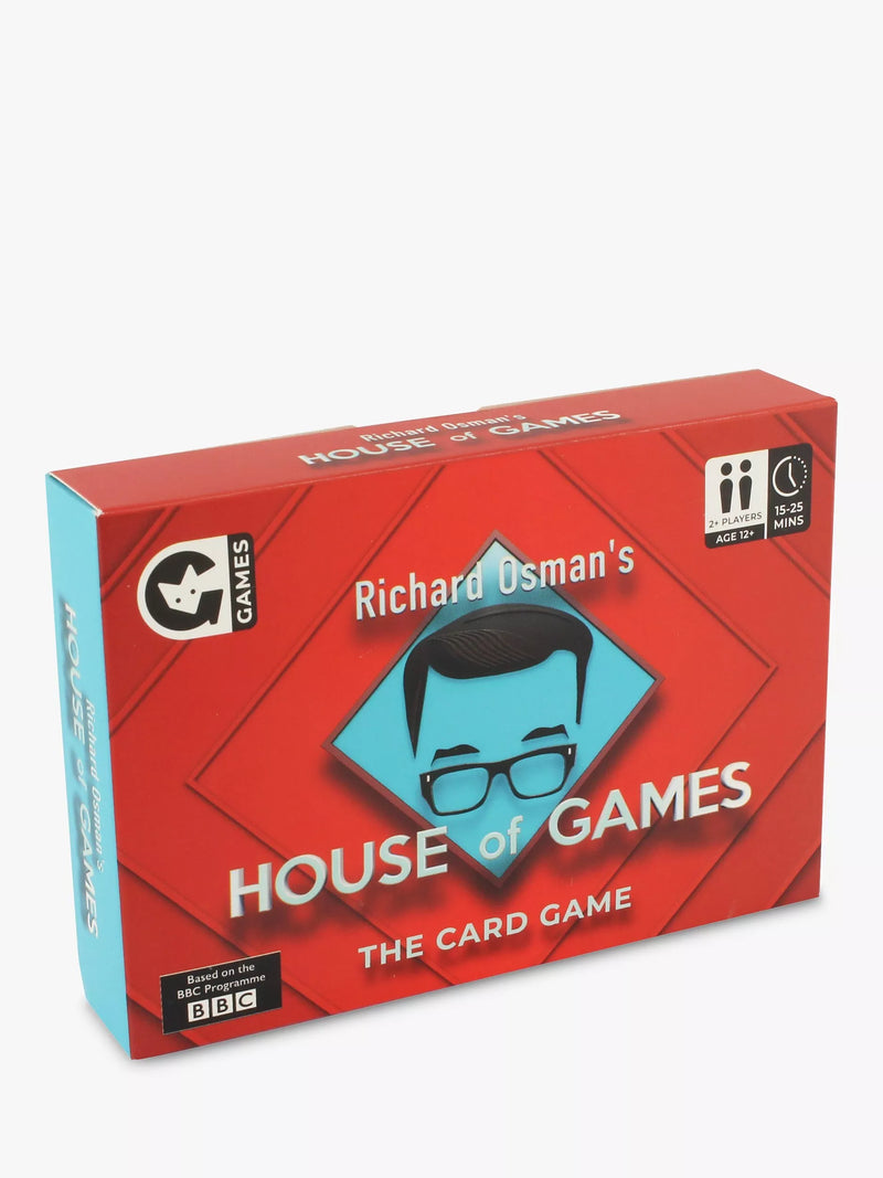 Ginger Fox House of Games travel-sized card game, UK version