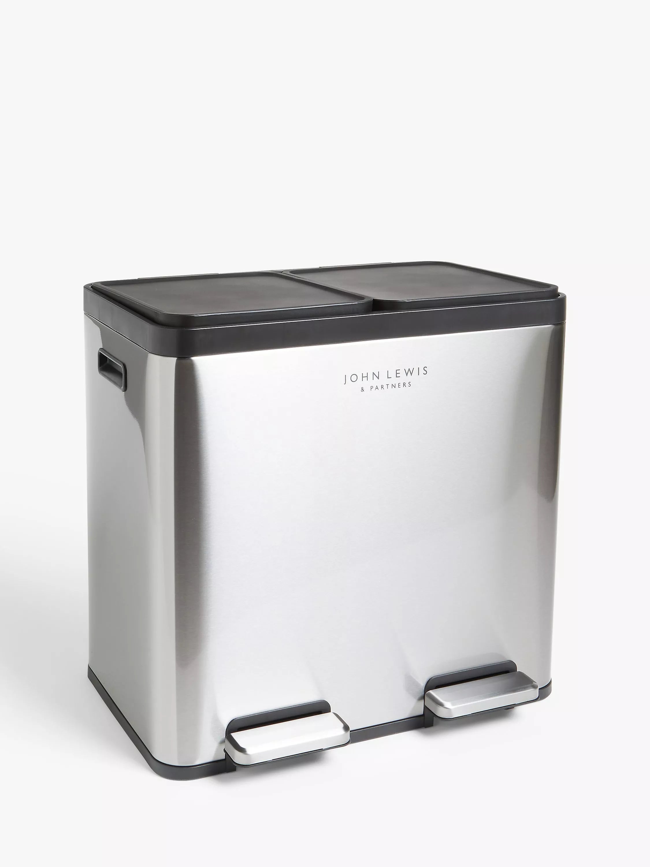 John Lewis 2-section recycling bin 40L, UK version