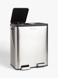 John Lewis 2 Section Recycling Bin 60L, UK version