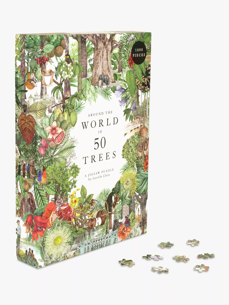 Laurence King Publishing 1000-piece tree jigsaw puzzle, UK version