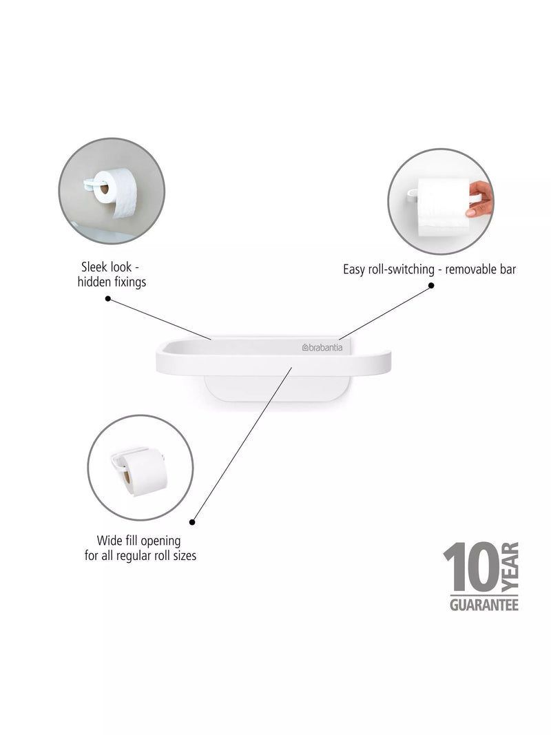 Brabantia MindSet toilet roll holder (British brand)