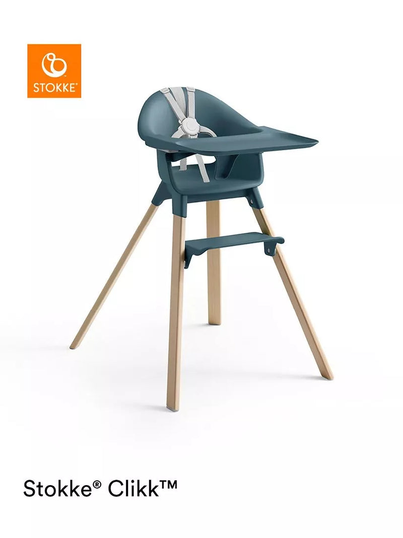 Stokke Clikk Highchair, Fjord Blue