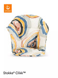 Stokke Clikk Baby Highchair Cushion, Multi Circles