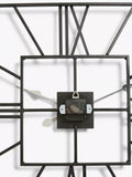John Lewis wall clock skeleton square Roman numeral 60cm, UK version