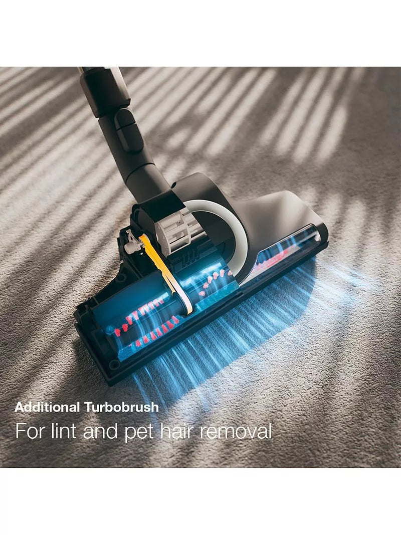 Miele pet hair cylinder vacuum cleaner with compact design, imported from the UK