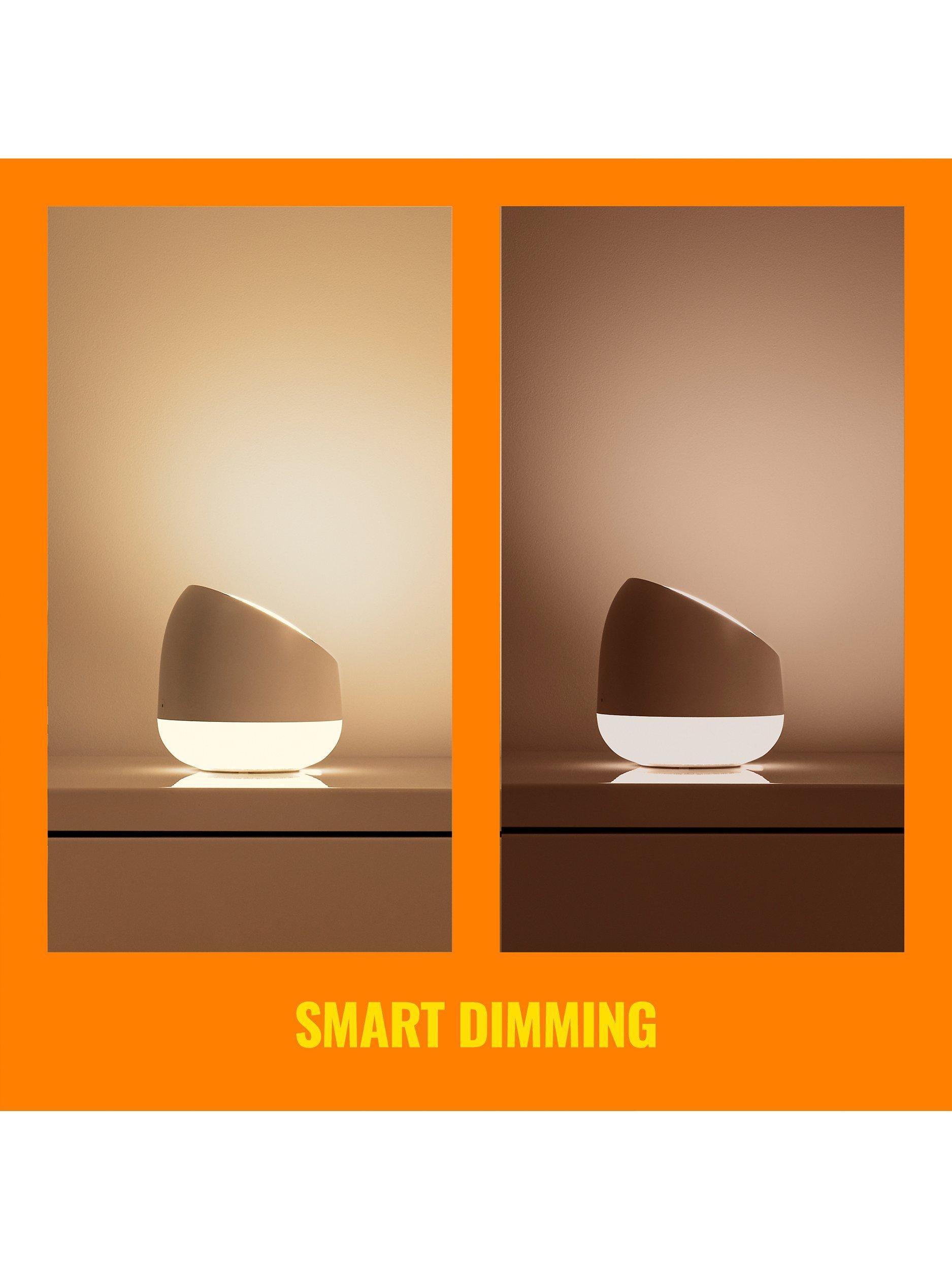 WiZ Squire portable table lamp full colour 13.4cm, imported from the UK