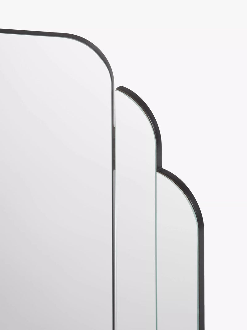 John Lewis Deco table mirror 50x55cm clear, imported from the UK