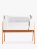 Gaia Baby Hera co-sleep crib in natural ash wood, UK version