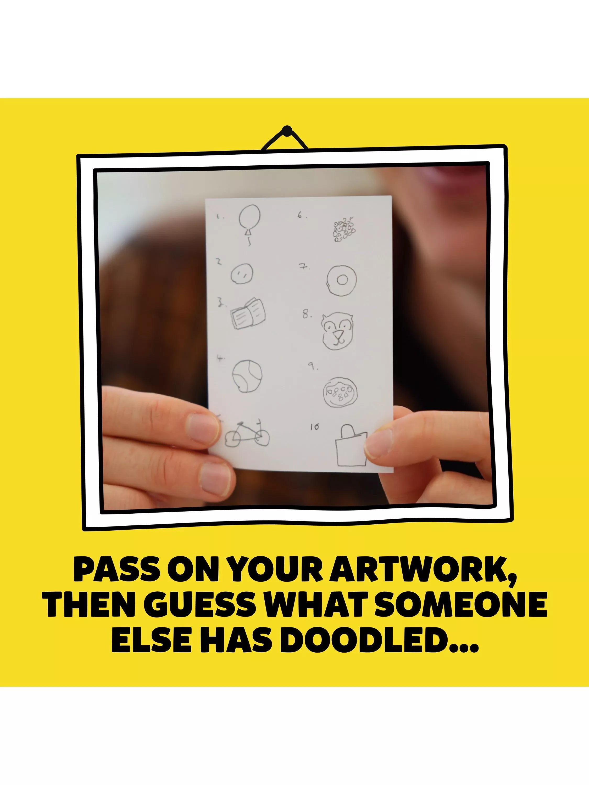Gamely Six Second Scribbles drawing game, UK version
