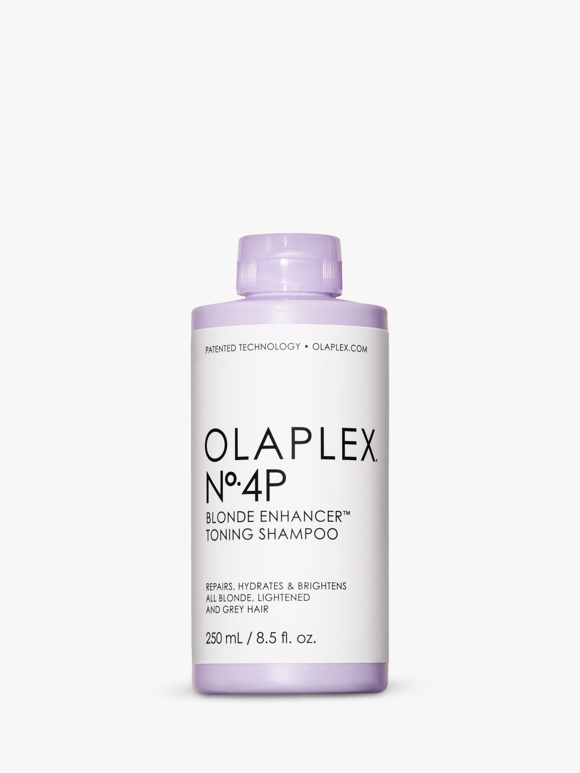 Olaplex No.4P Blonde Enhancer Toning Shampoo 250ml, imported from the UK