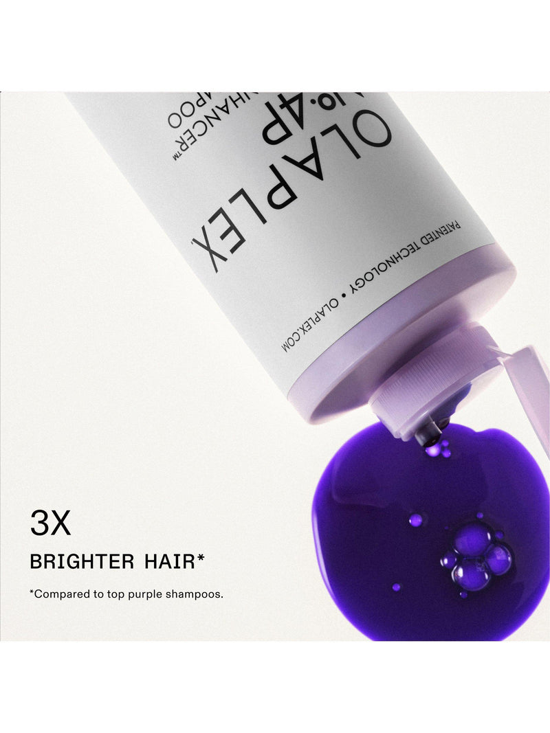 Olaplex No.4P Blonde Enhancer Toning Shampoo 250ml, imported from the UK