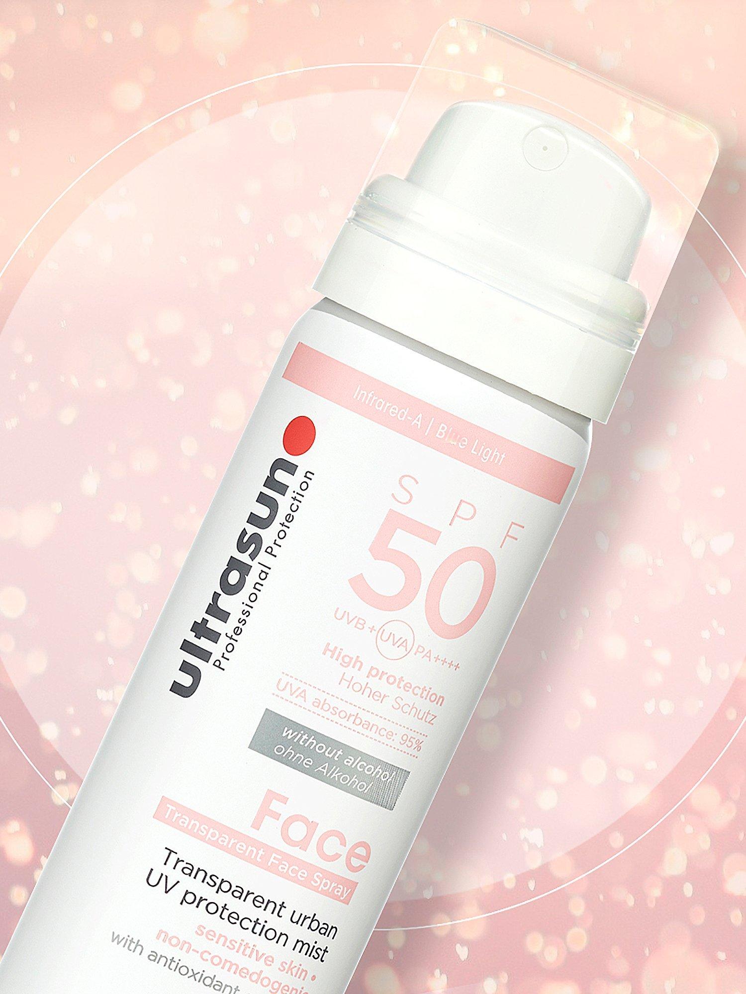 Ultrasun sunscreen face and scalp mist SPF 50 75ml - British product