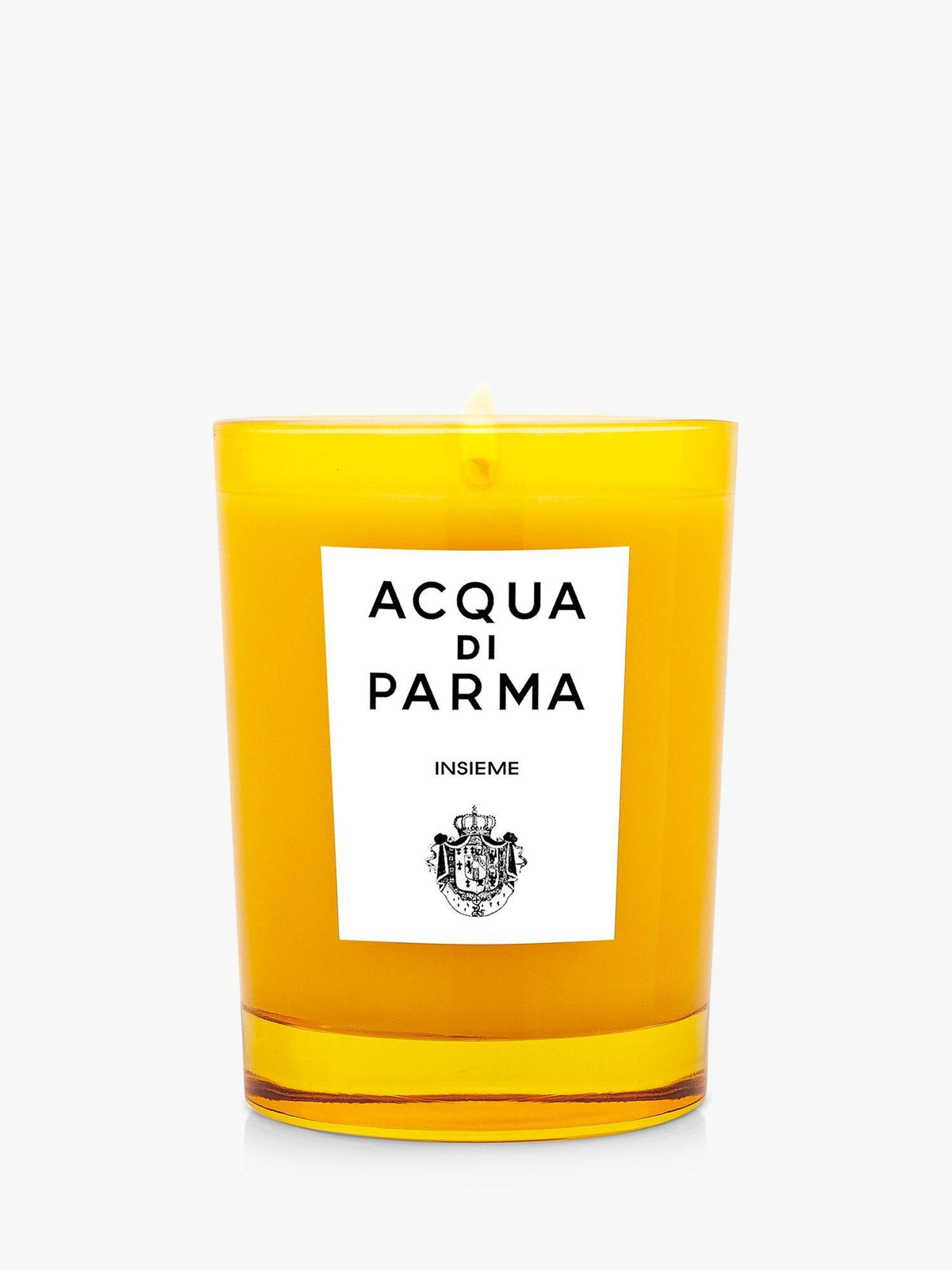 Scented Candle with Citrus and Amber Notes 200g in Glass Jar