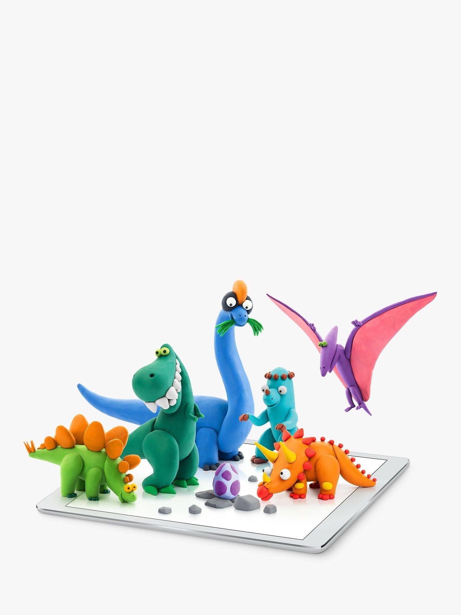 TOMY Hey Clay Modelling Kit Dinos, UK version