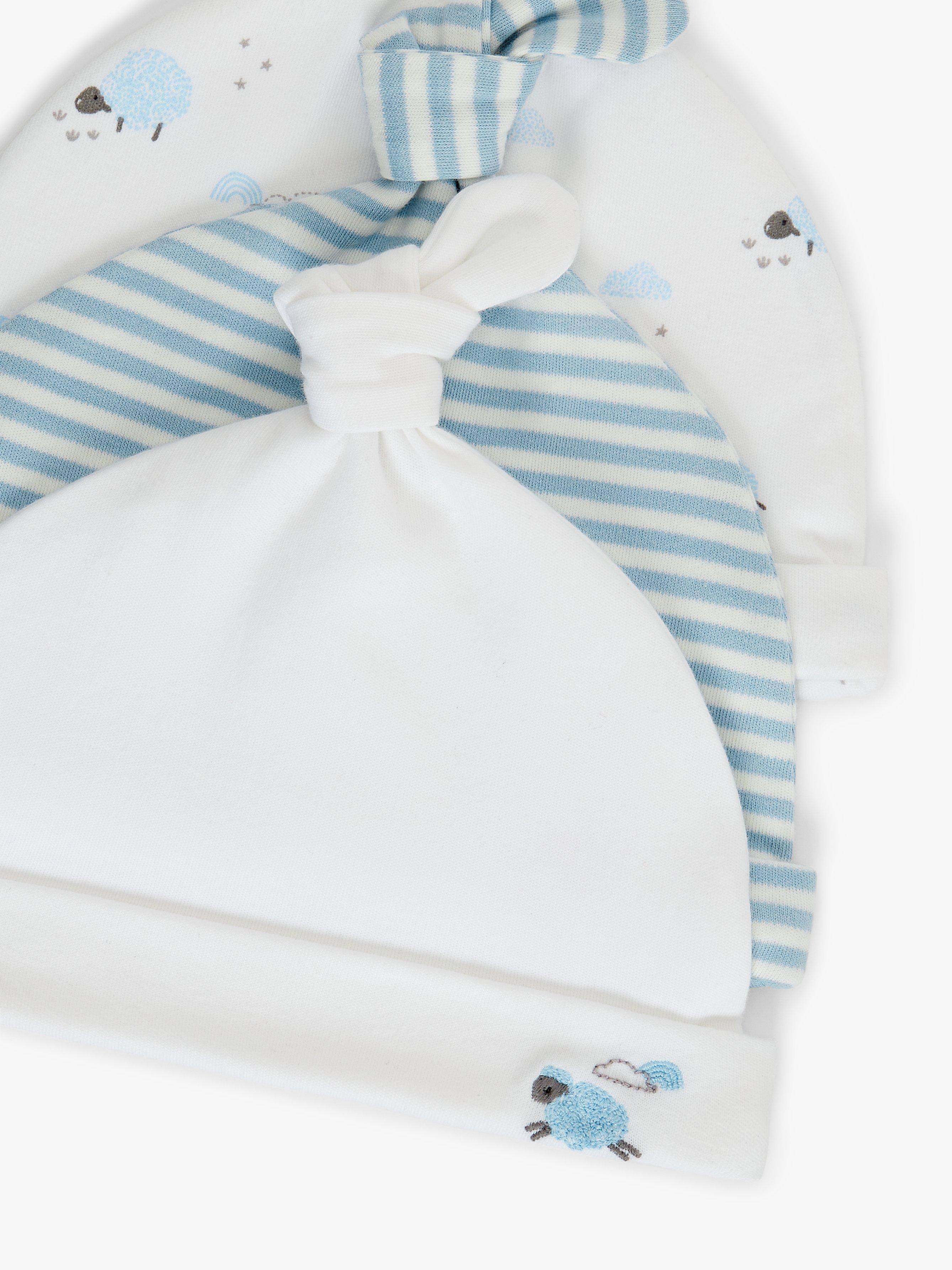 John Lewis baby sheep hat pack of 3, UK version