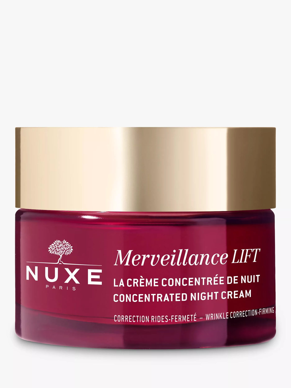 NUXE Merveillance LIFT concentrated night cream 50ml, imported from the UK